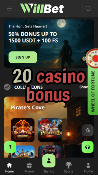 20 Casino Bonus - Best 20% Deposit Bonus-www.bdqngd.com
